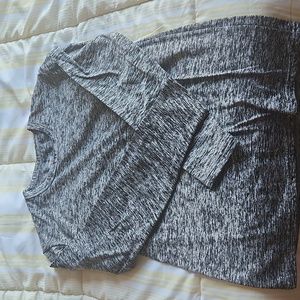 Arctic Trail trading co. warm inner long sleeves gray white unisex Large